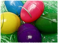 colorful easter eggs
